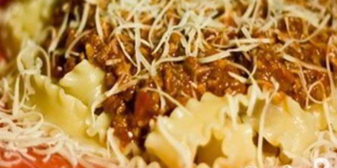 Рецепт пасты с соусом болоньезе