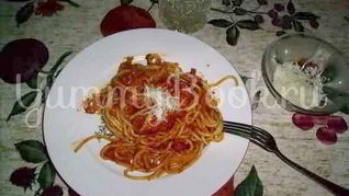 Рецепт Пасты с соусом из томатов и сыра