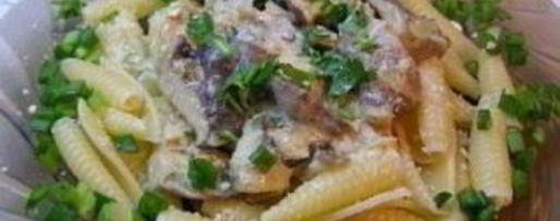 Шаг 6: пасты с вешенками в сливочном соусе