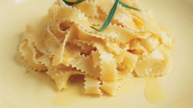 Рецепт Пасты со сливочно-лимонным соусом