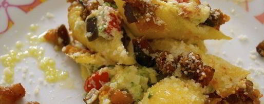 Шаг 12: ракушечной пасты с соусом капоната