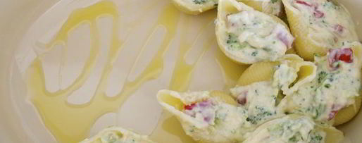 Шаг 9: ракушечной пасты с соусом капоната