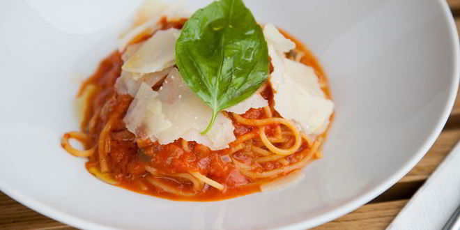 Рецепт спагетти помодорро