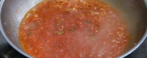 Шаг 2: спагетти помодорро