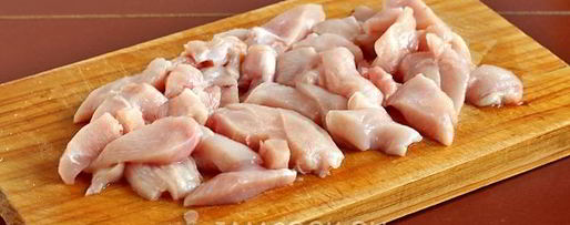 Шаг 3: спагетти с курицей в сметанном соусе