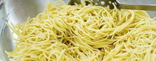 Шаг 5: спагетти с курицей