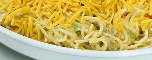 Шаг 7: спагетти с курицей