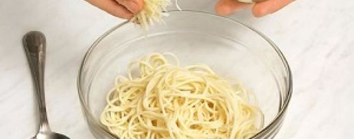 Шаг 1: спагетти с опятами