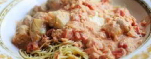 Шаг 10: спагетти с овощами