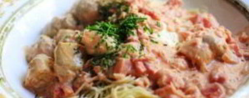 Шаг 11: спагетти с овощами