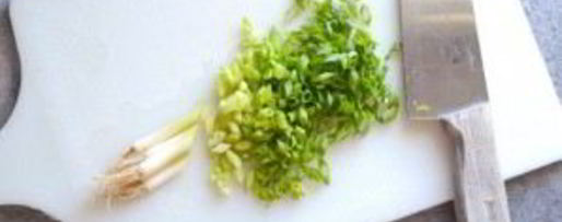 Шаг 1: спагетти с зеленым луком