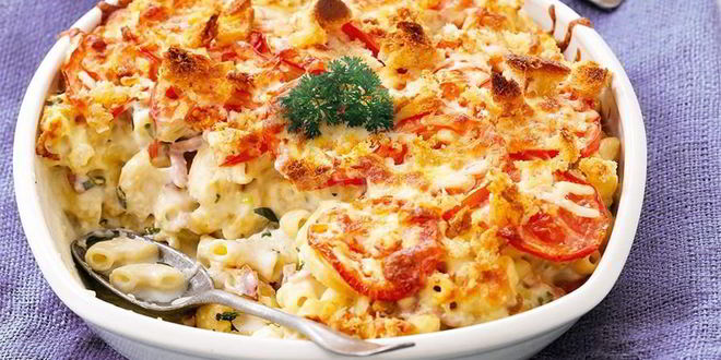 Рецепт запеченных макарон рожки