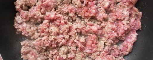 Шаг 1: золотистой пасты фузилли с мясным фаршем