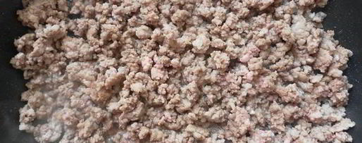 Шаг 2: золотистой пасты фузилли с мясным фаршем