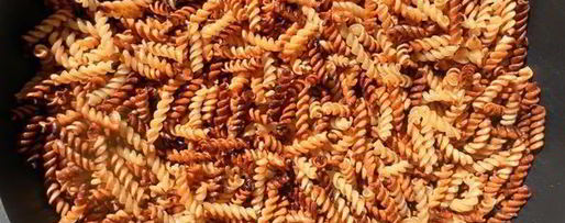 Шаг 8: золотистой пасты фузилли с мясным фаршем