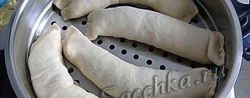 Шаг 5: ханума, рулеты на пару