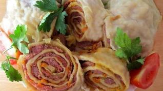 Рецепт Ханума с капустой и фаршем