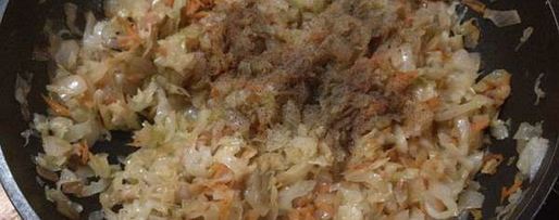 Шаг 4: ханума с капустой и фаршем