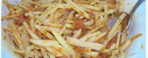 Шаг 3: ханума с картофелем