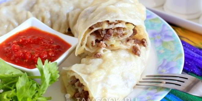 Рецепт ханума с мясом и картошкой