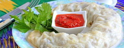 Шаг 14: ханума с мясом и картошкой