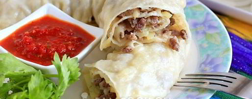 Шаг 15: ханума с мясом и картошкой