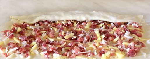 Шаг 11: ханума с мясом и картошкой