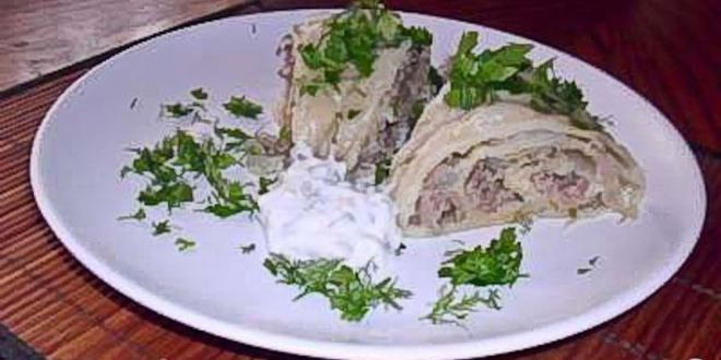 Рецепт ханумы-рулета