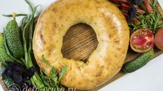 Рецепт Ханумы с мясом и картофелем