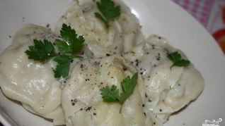 Рецепт Мантов из свинины