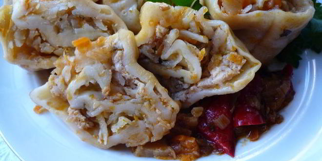 Рецепт мантов ленивых с картофельной начинкой