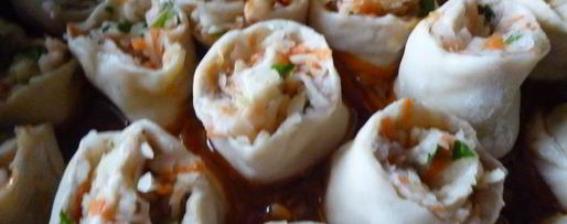 Шаг 8: мантов ленивых с картофельной начинкой