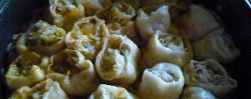 Шаг 9: мантов ленивых с картофельной начинкой