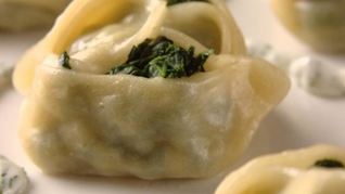 Рецепт Мантов по-вегетариански