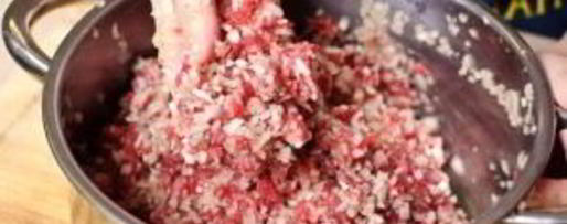 Шаг 5: мантов рубленых