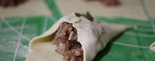 Шаг 9: мантов с бараниной