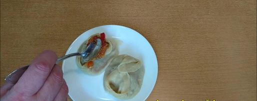 Шаг 5: мантов с говядиной