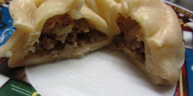 Рецепт мантов с говяжьим мясом и картофелем