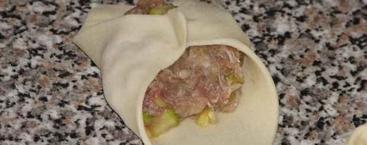 Шаг 25: мантов с кабачком