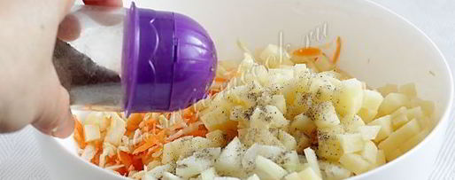 Шаг 4: мантов с капустой и картофелем