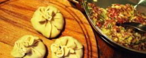 Шаг 3: мантов с капустой