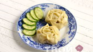 Рецепт Мантов с картошкой