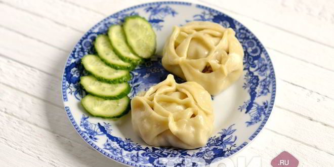 Рецепт мантов с картошкой