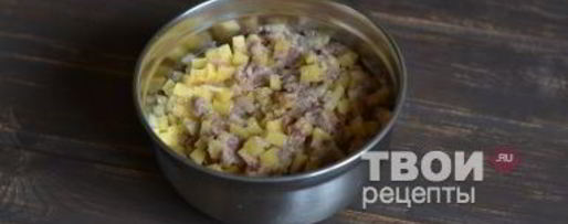 Шаг 24: мантов с картошкой