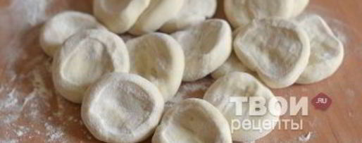 Шаг 32: мантов с картошкой