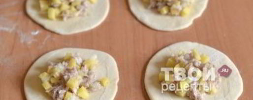 Шаг 34: мантов с картошкой