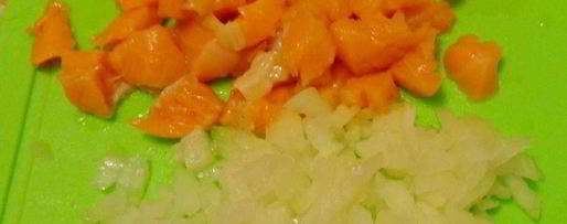 Шаг 1: мантов с лососем золотые рыбки