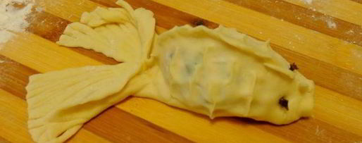 Шаг 6: мантов с лососем золотые рыбки