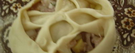 Шаг 11: мантов с мясом и картофелем