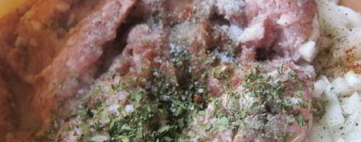 Шаг 3: мантов с мясом и картофелем